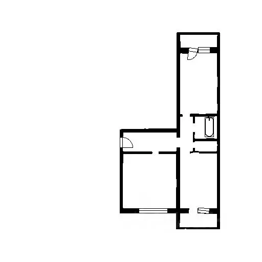 2-к кв. Московская область, Подольск Литейная ул., 10 (55.0 м) - Фото 2