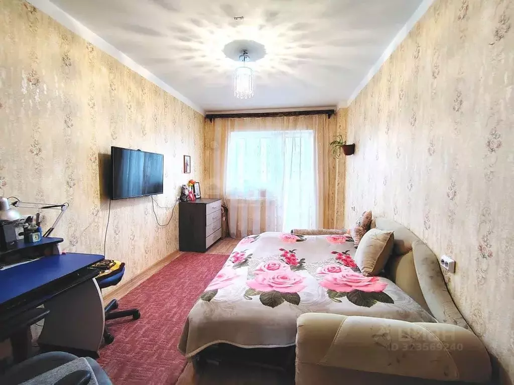 2-к кв. Хабаровский край, Николаевск-на-Амуре ул. Кирова, 3Б (56.9 м) - Фото 1