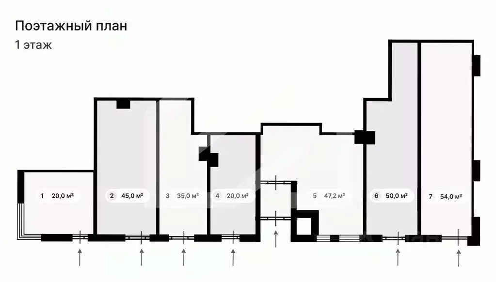 Торговая площадь в Москва Профсоюзная ул., 60/1 (35 м) - Фото 2