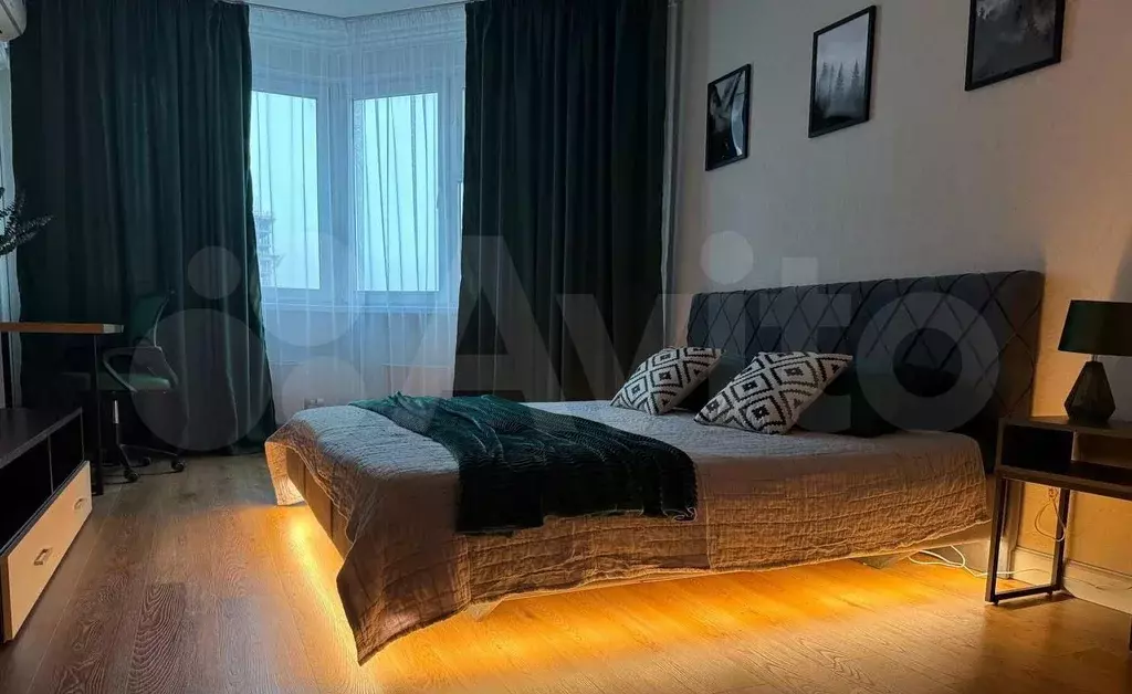 1-к. квартира, 43 м, 5/25 эт. - Фото 1