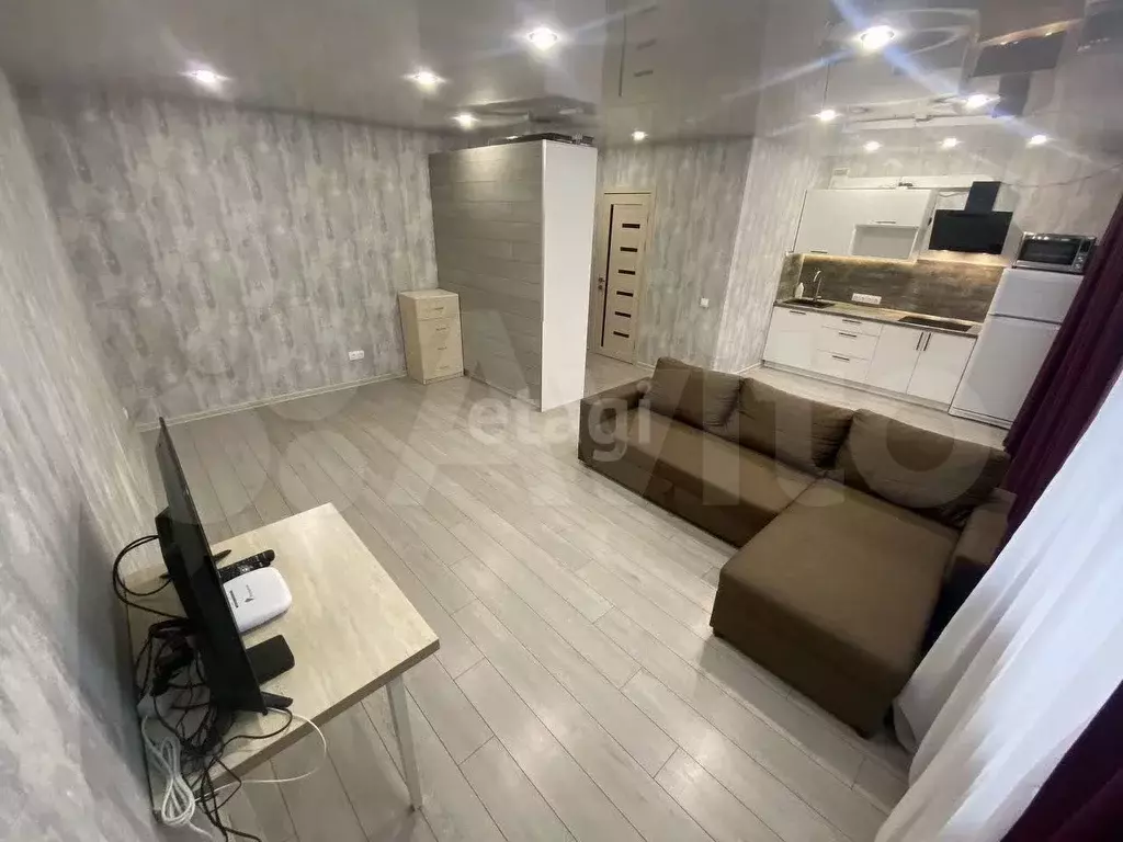 Квартира-студия, 35 м, 1/3 эт. - Фото 1