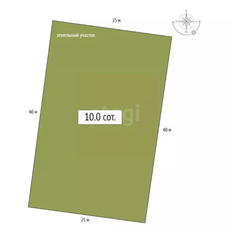 Участок в Алтай, Майминский район, с. Кызыл-Озек  (10.0 сот.) - Фото 2