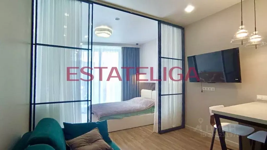 Студия Москва Подольское ш., 3 (32.2 м) - Фото 1