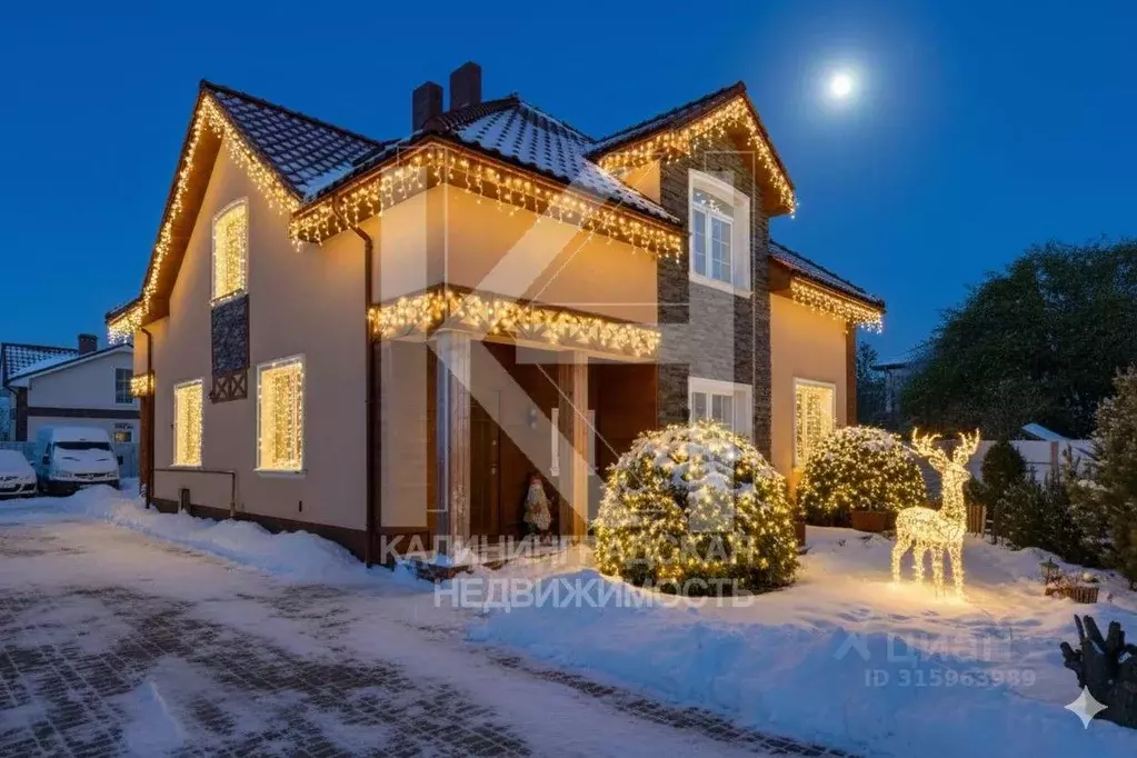 Дом в Калининградская область, Гурьевский муниципальный округ, пос. ... - Фото 1