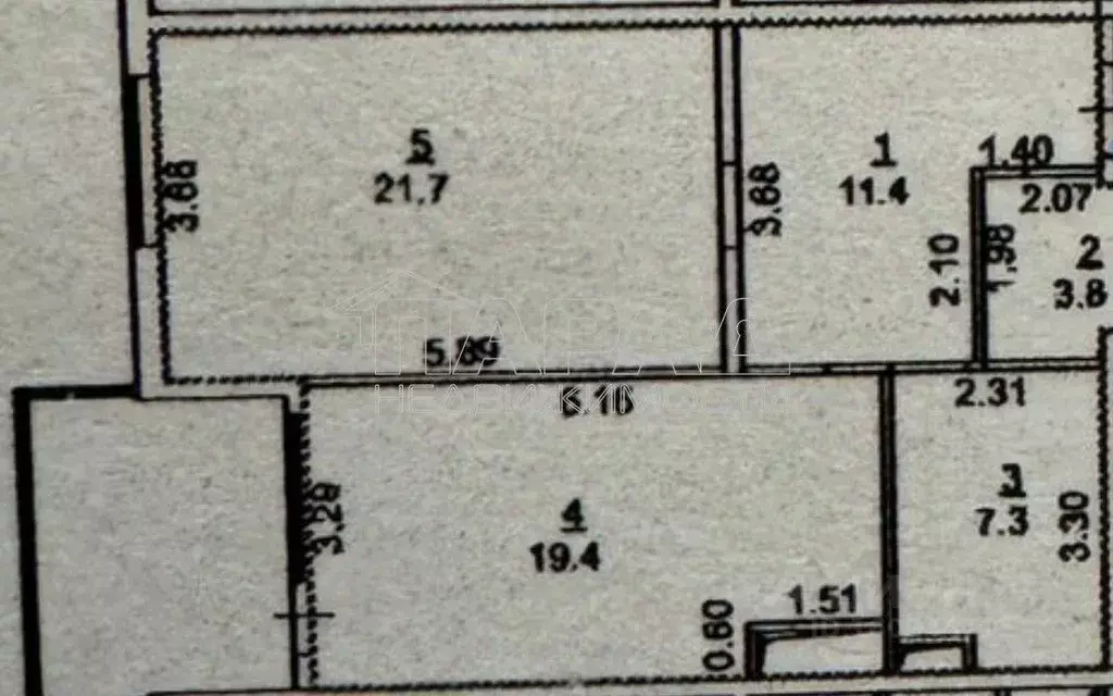 1-к кв. Крым, Симферополь ул. Фрунзе, 41А (62.8 м) - Фото 1