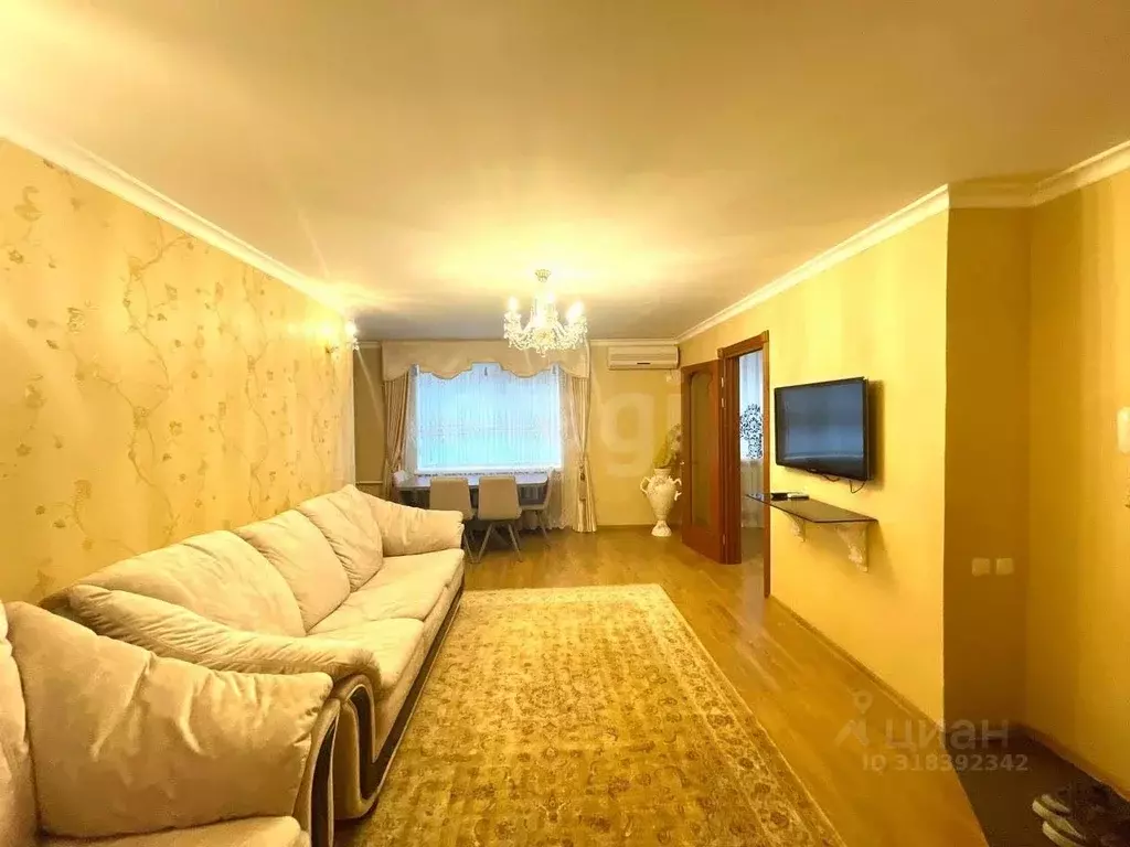 3-к кв. Крым, Симферополь ул. Куйбышева (73.0 м) - Фото 1
