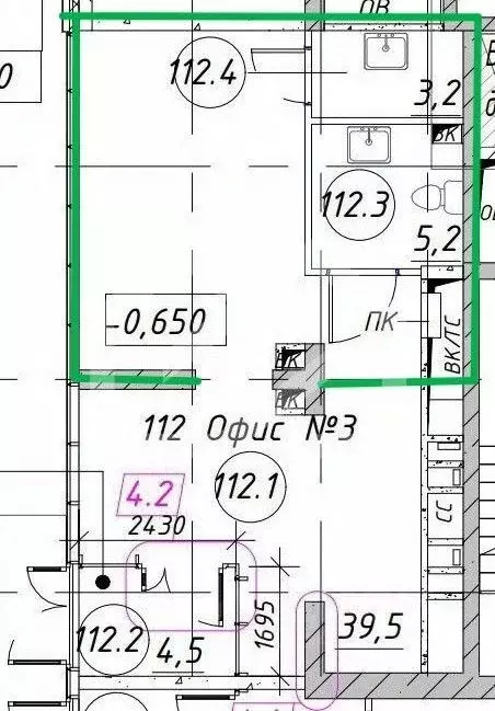 Торговая площадь в Москва ул. Архитектора Власова, 71к2 (23 м) - Фото 2
