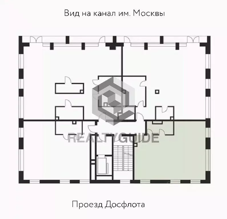 Офис в Москва проезд Досфлота, 12 (73 м) - Фото 2
