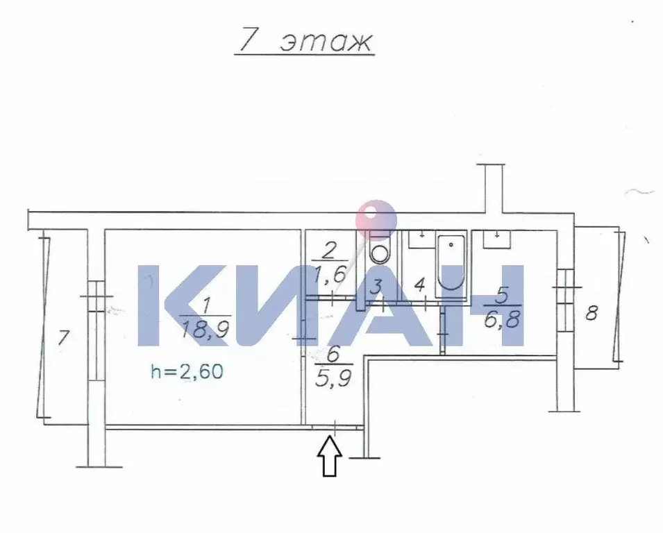 1-к кв. Красноярский край, Красноярск Зеленая Роща мкр, ул. ... - Фото 2
