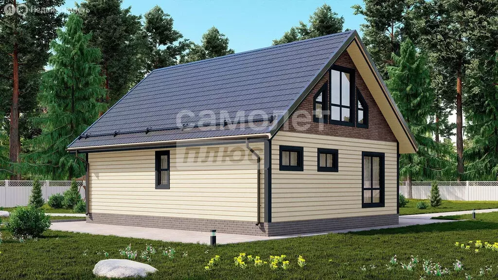Дом в Домодедово, территория КП Рэд (150 м) - Фото 1
