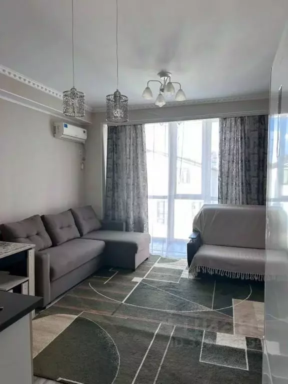 1-к кв. Краснодарский край, Сочи Донская мкр, ул. Гончарова, 5Б (28.0 ... - Фото 1