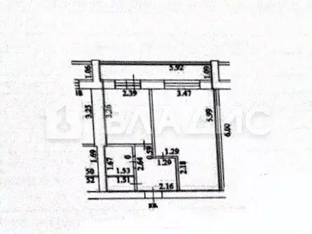 1-к кв. Пензенская область, Пензенский район, Засечный сельсовет, с. ... - Фото 1