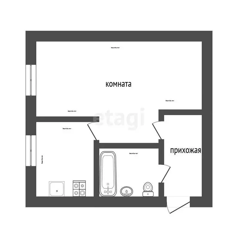 1-комнатная квартира: Иркутск, Восточный переулок, 5 (31.1 м) - Фото 0