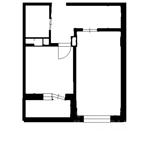 1-к кв. Краснодарский край, Анапа ул. Шевченко, 288Б (42.8 м) - Фото 2