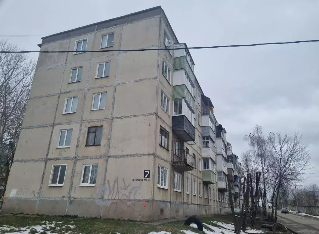 2-к кв. Ивановская область, Тейково Шестагинский проезд, 7 (44.0 м) - Фото 0