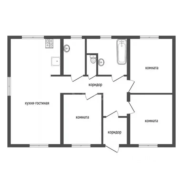 Дом в Воронежская область, Воронеж ул. Приозерная, 34 (119 м) - Фото 1