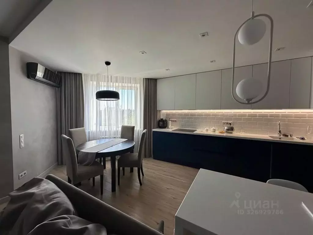 2-к кв. Самарская область, Самара ул. Пушкина, 229 (86.9 м) - Фото 2