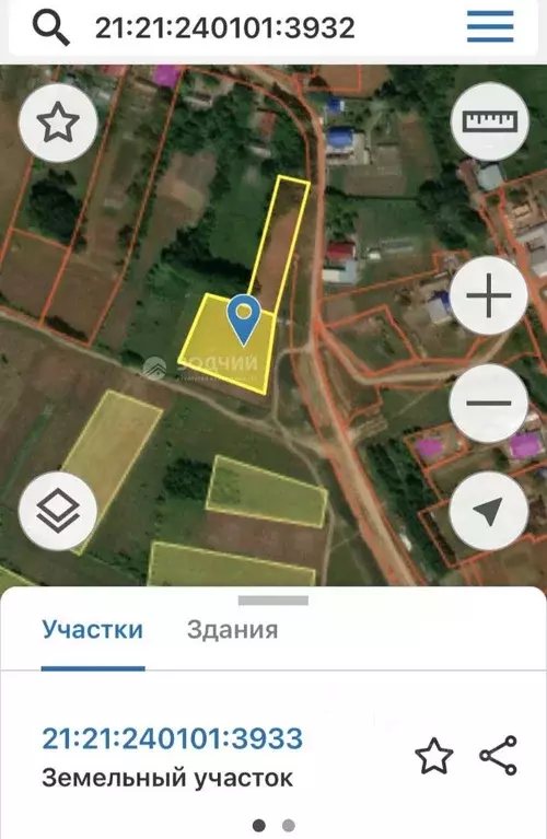 Участок в Чувашия, Чебоксарский муниципальный округ, с. Ишлеи ул. ... - Фото 1