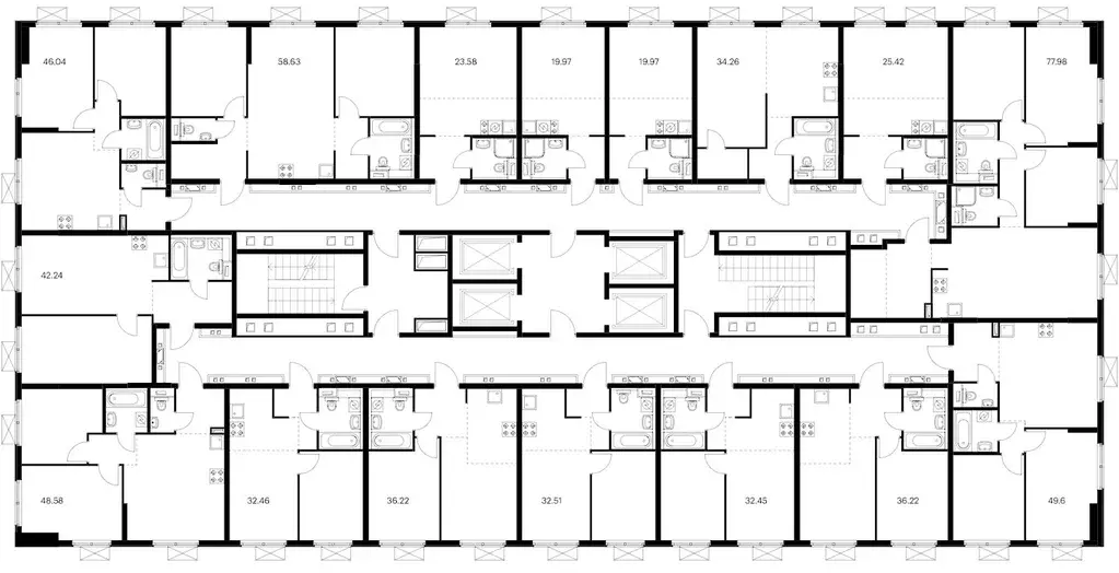 2-к кв. Москва Перовское 2 жилой комплекс, 3.1 (57.5 м) - Фото 1