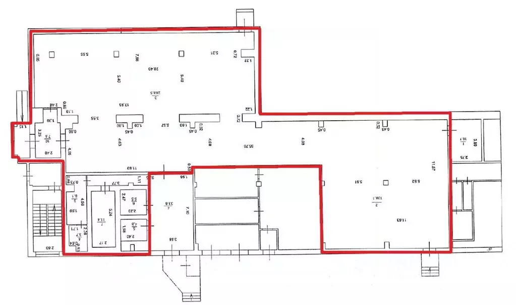 Торговая площадь в Самарская область, Тольятти ул. Голосова, 32Б (492 ... - Фото 2