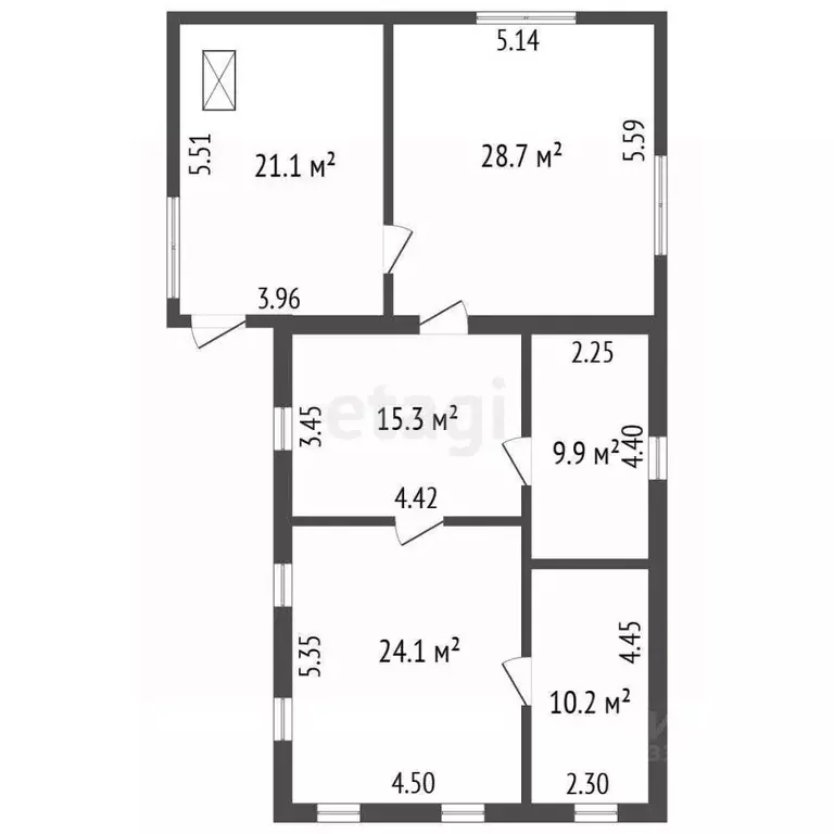 Дом в Омская область, Омск Черноморская ул., 49 (109 м) - Фото 1
