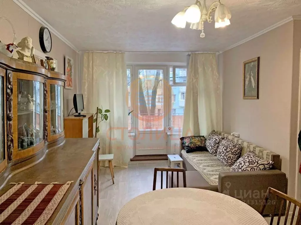 1-к кв. Москва Волгоградский просп., 131К1 (42.05 м) - Фото 1