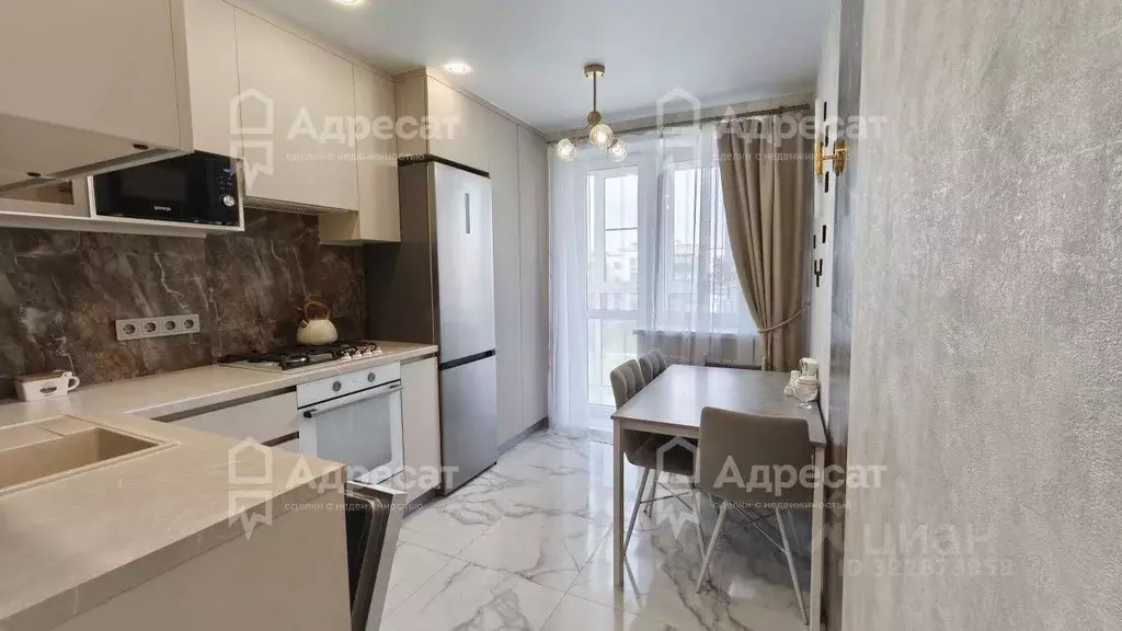 2-к кв. Волгоградская область, Волгоград ул. Химина, 4 (49.3 м) - Фото 1