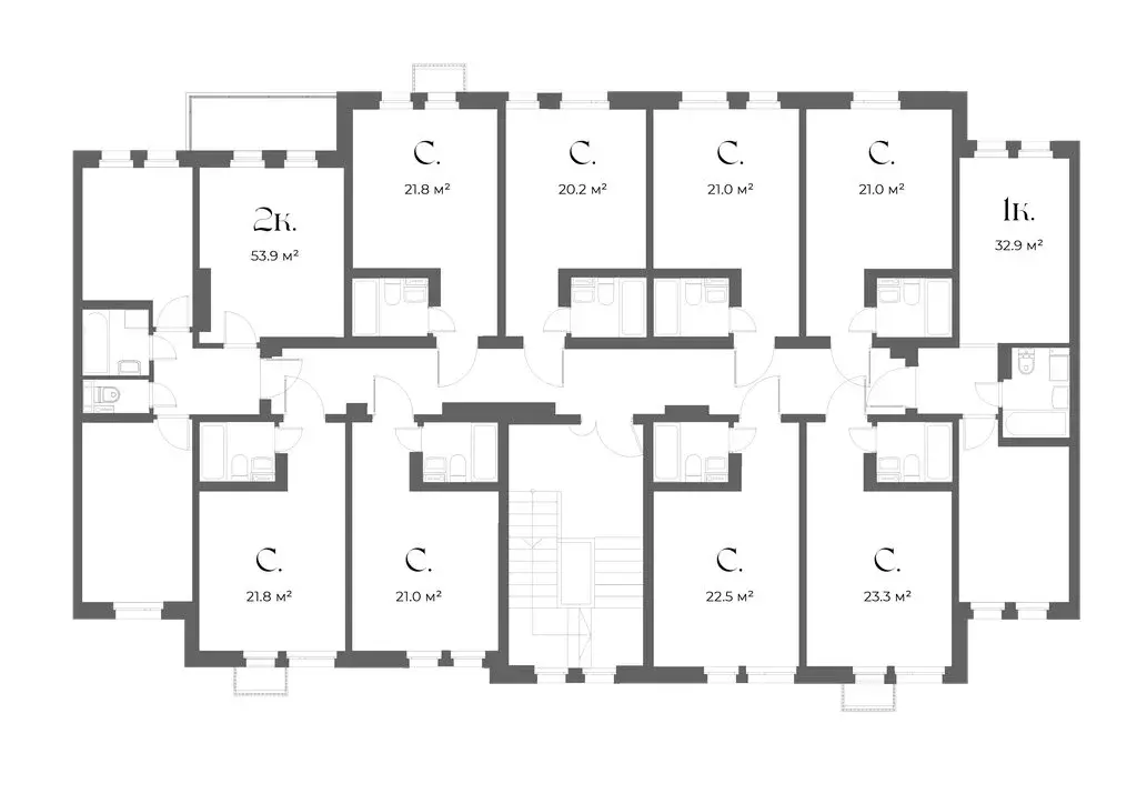 Квартира-студия: Новое Девяткино, ЖК Экоквартал Нега (22.74 м) - Фото 1
