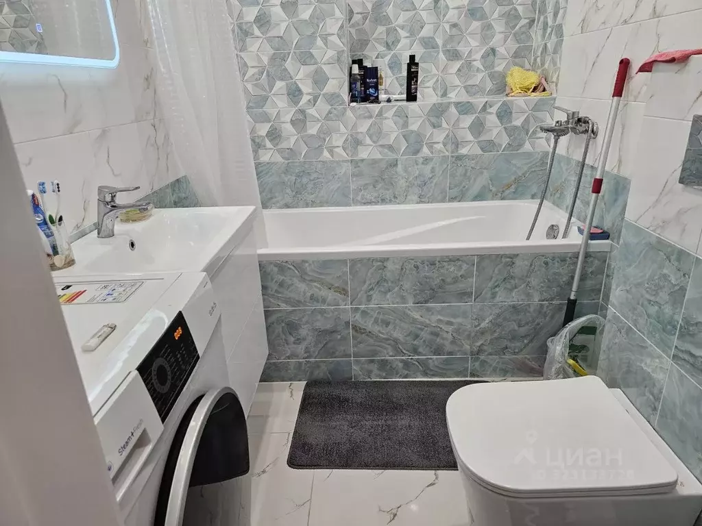 1-к кв. Татарстан, Казань ул. Симонова, 15 (35.7 м) - Фото 2