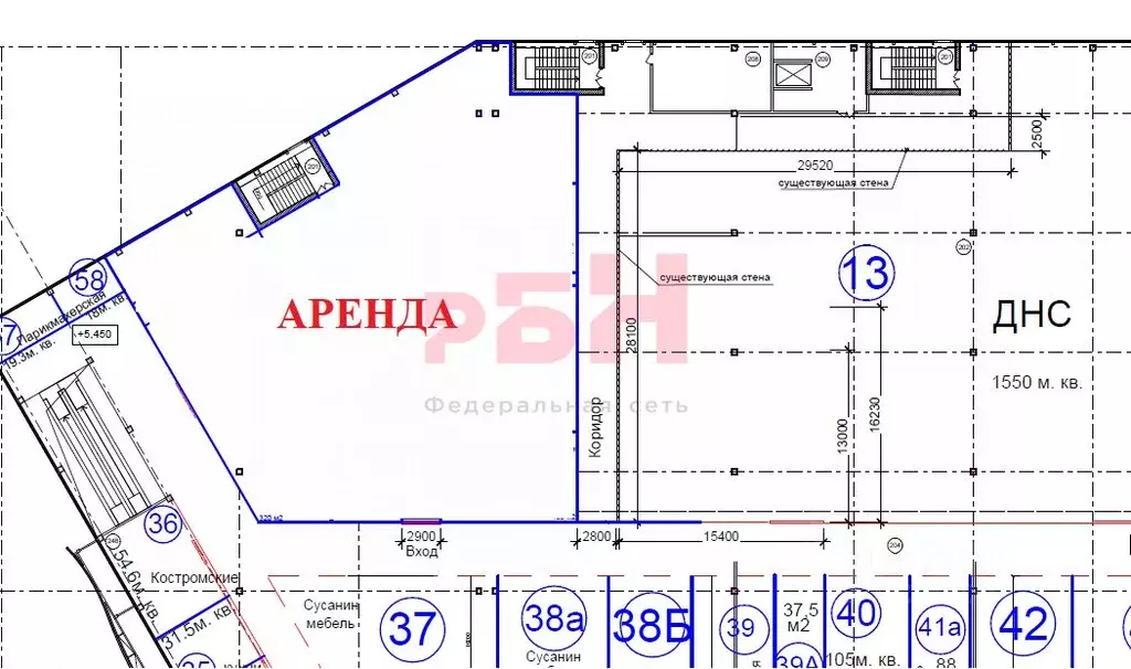 Торговая площадь в Костромская область, Кострома Кинешемское ш., 76 ... - Фото 2