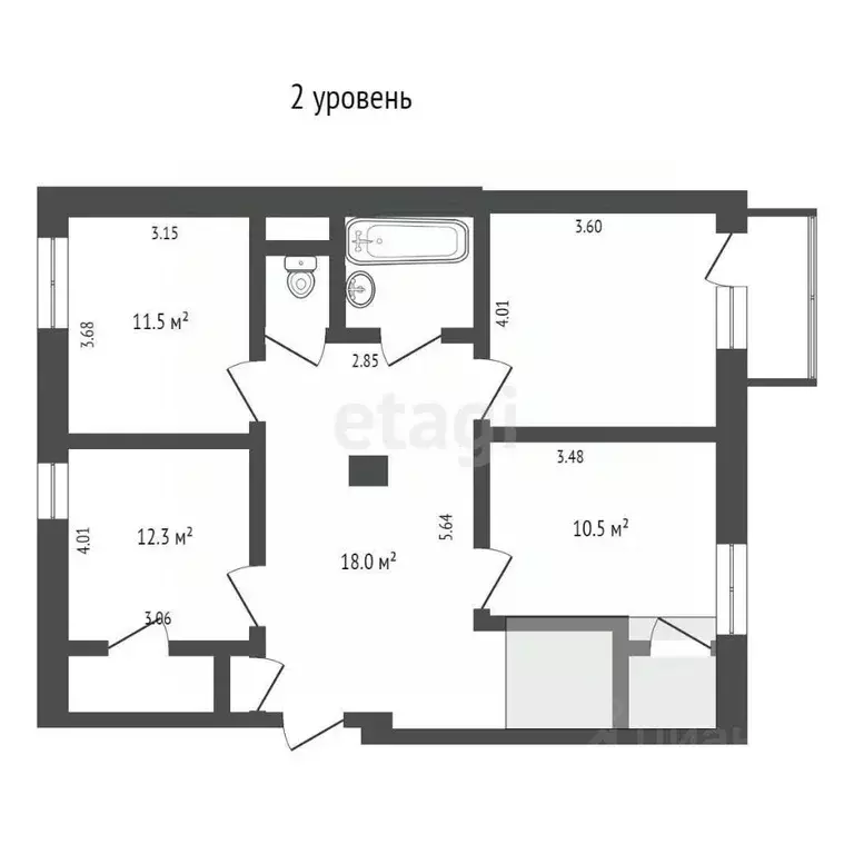 5-к кв. Москва Гжатская ул., 14 (134.5 м) - Фото 1