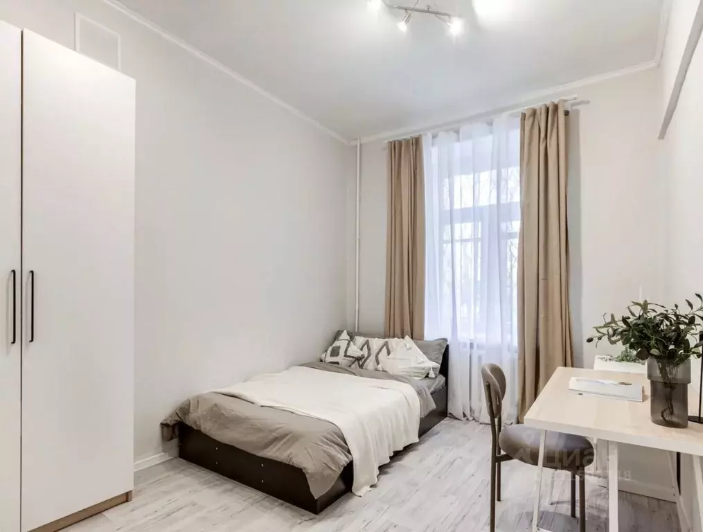 Комната Москва ул. Строителей, 6К1 (9.0 м) - Фото 1