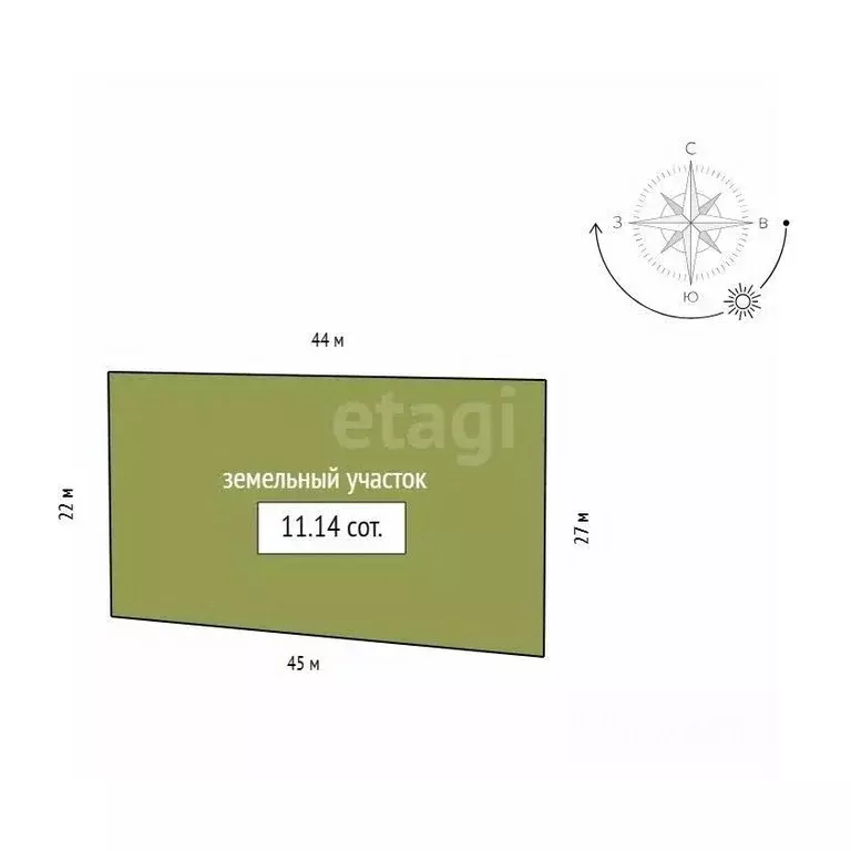 Участок в Красноярский край, Красноярск городской округ, с. Дрокино  ... - Фото 2