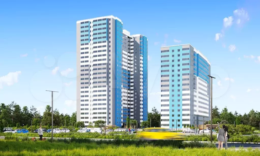 Квартира-студия, 19,6 м, 7/25 эт. - Фото 1