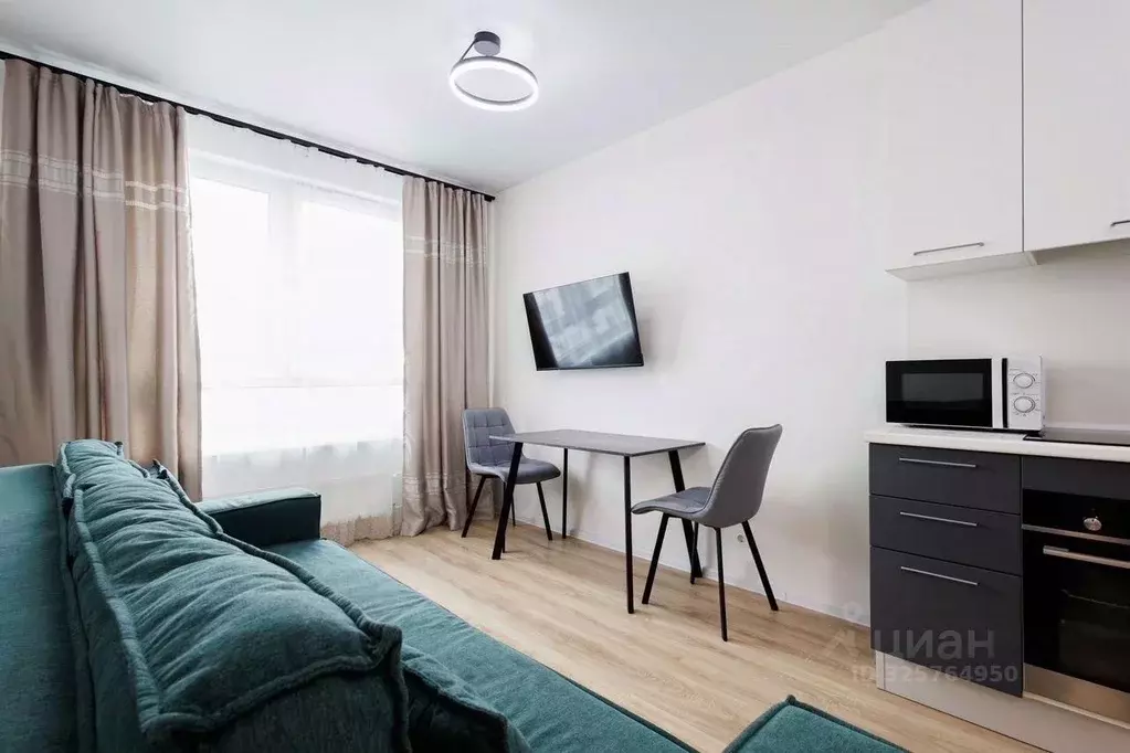 1-к кв. Московская область, Ленинский городской округ, Мисайлово пгт, ... - Фото 2