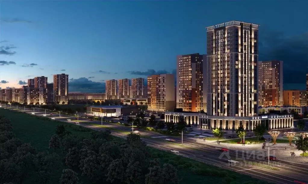 2-к кв. Ставропольский край, Ставрополь ул. Андрея Голуба, 14к1 (67.0 ... - Фото 1