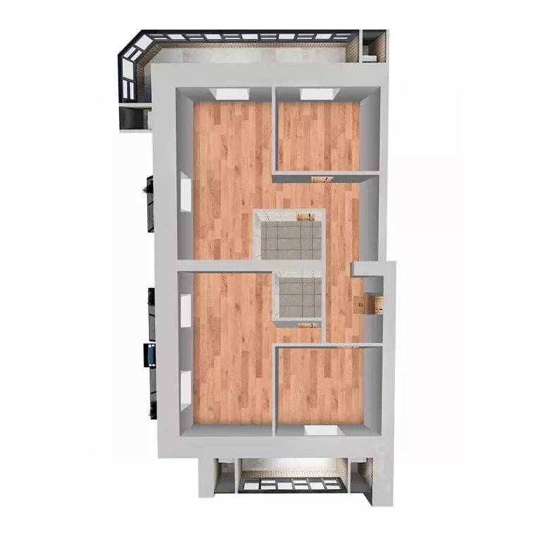 3-к кв. Амурская область, Благовещенск Краснофлотская ул., 66 (115.9 ... - Фото 1