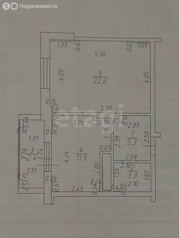 1-комнатная квартира: Казань, проспект Победы, 139Ак2 (43.1 м) - Фото 1