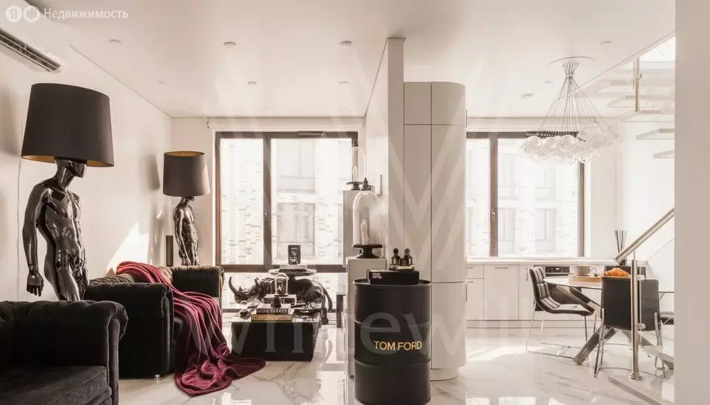 3-комнатная квартира: Москва, Ходынская улица, 2 (91 м) - Фото 1