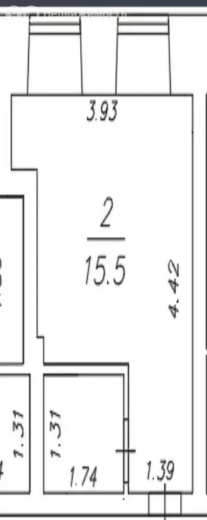 Квартира-студия: Санкт-Петербург, улица Марата, 59 (18.2 м) - Фото 1