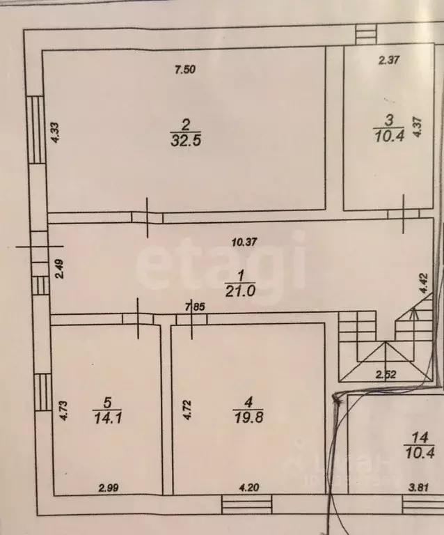 Дом в Тверская область, Тверь ул. Гончаровой, 13 (240 м) - Фото 2