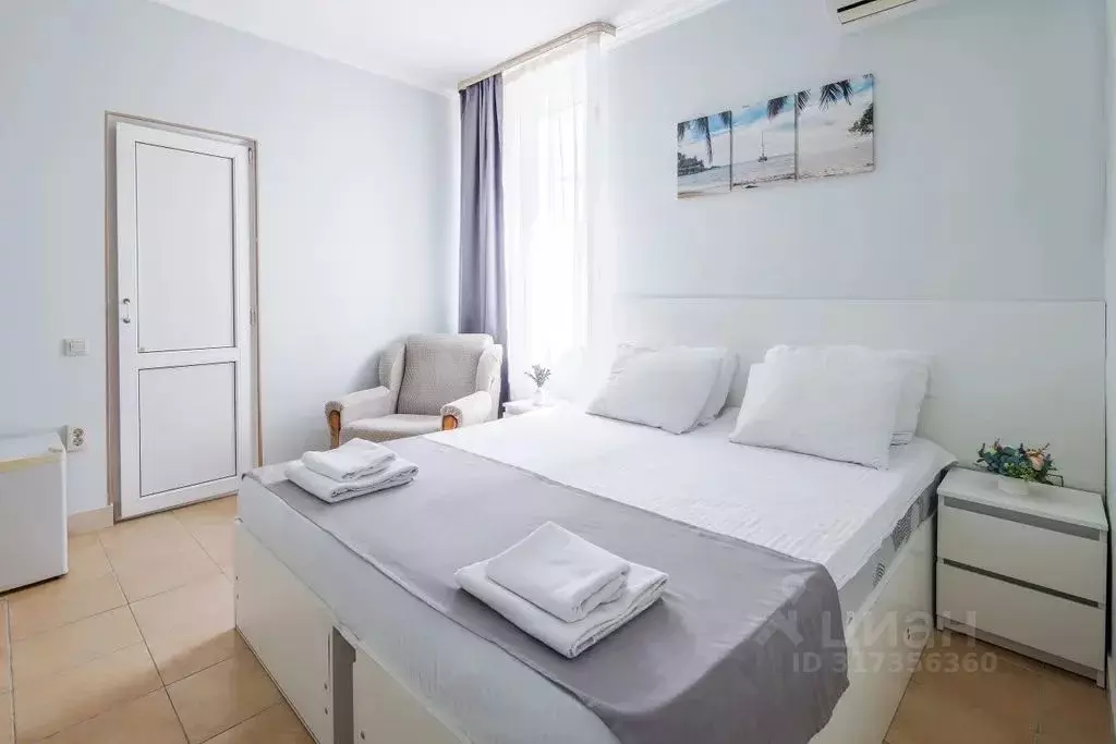 Комната Краснодарский край, Сириус пгт ул. Крамского, 13А - Фото 1