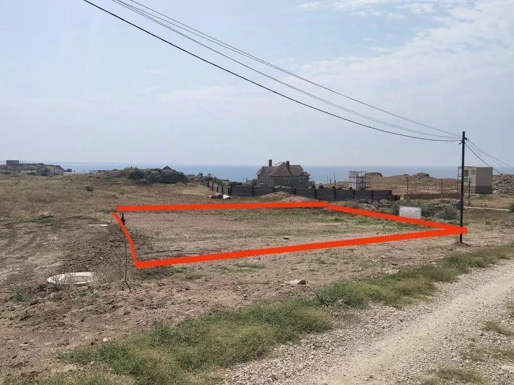 Участок в Крым, Ленинский район, Мысовское с/пос, с. Семеновка ул. ... - Фото 1