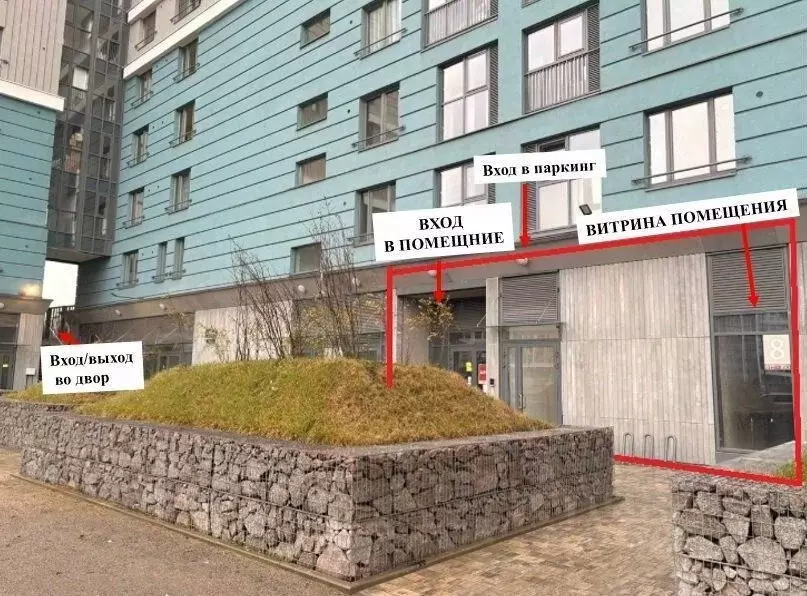 Помещение свободного назначения в Санкт-Петербург просп. Крузенштерна, ... - Фото 2