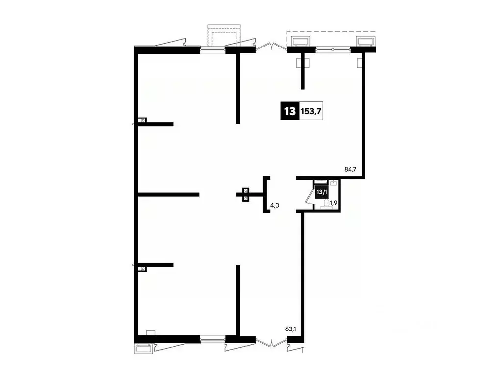 Помещение свободного назначения в Краснодарский край, Краснодар Парк ... - Фото 1