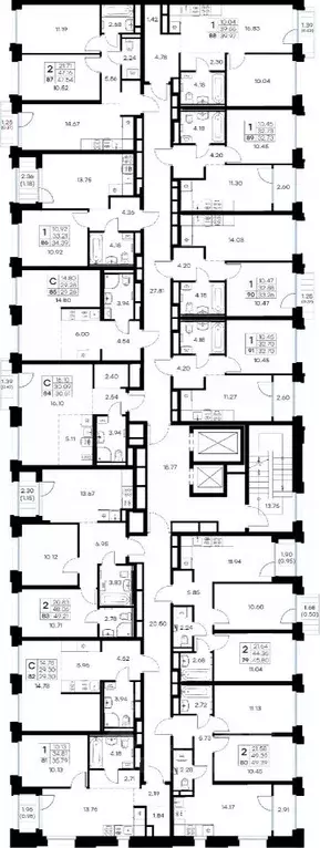 Студия Мурманская область, Мурманск Долина Уюта тер.,  (30.51 м) - Фото 2