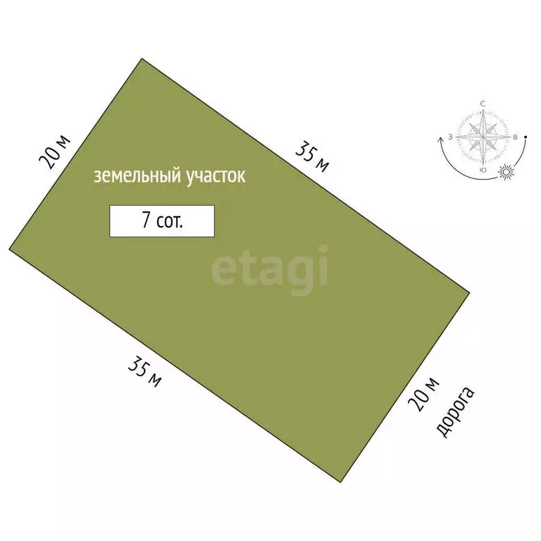 Участок в Кострома, коттеджный посёлок Первый, Судиславский проезд, 1 ... - Фото 1