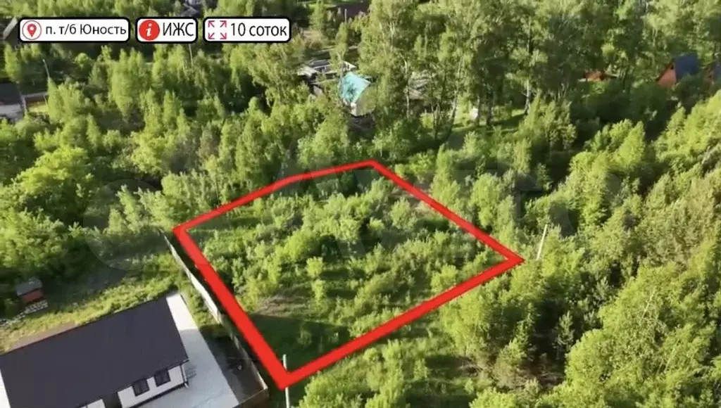 Участок 10 сот. (ИЖС) - Фото 1