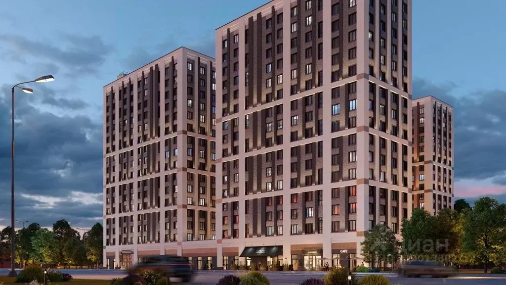 Студия Санкт-Петербург Московское ш., 13ЖЗ (19.4 м) - Фото 1