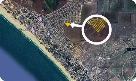 Участок в Краснодарский край, Анапа муниципальный округ, с. Витязево ... - Фото 1